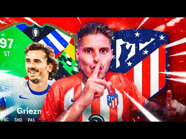 LA MEJOR PLANTILLA DEL ATLETICO DE MADRID DE FC 24!! | LA GRAN LIGA