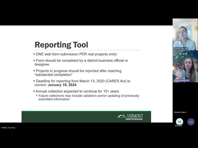 Real Property Data Collection Webinar, November 17, 2023