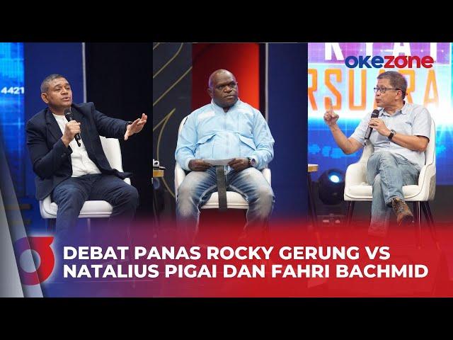 [FULL] Debat Sengit Rocky Gerung Vs Natalius Pigai dan Fahri Bachmid Soal Pelanggaran Pemilu 2024