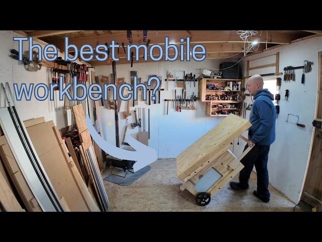 Is this the best DIY mobile woodworking workbench?