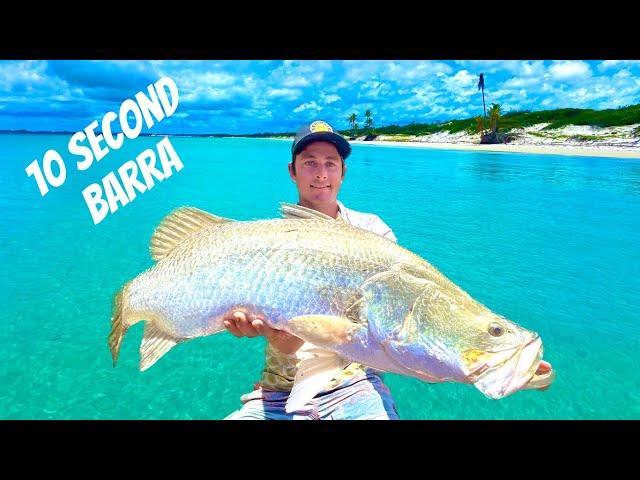 How To Catch a BARRAMUNDI in 10 SECONDS