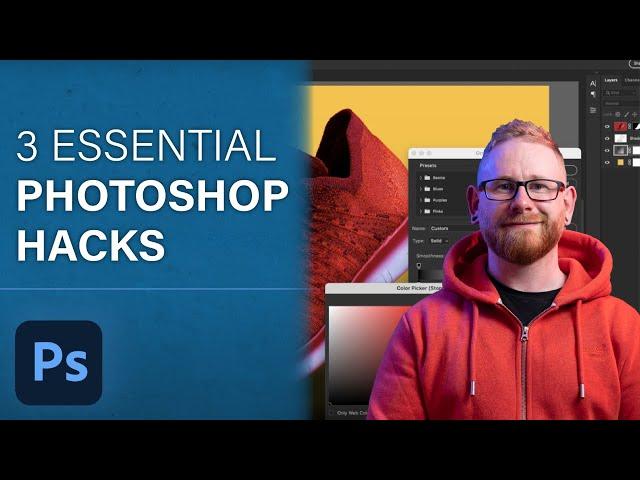 3 Time-Saving Photoshop Tricks with Dansky | Photoshop in Five  | Adobe Photoshop