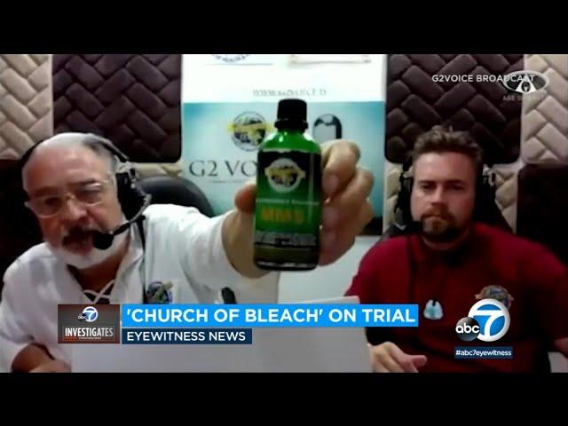 'Church of Bleach' family found guilty of selling fake COVID-19 cure through online church