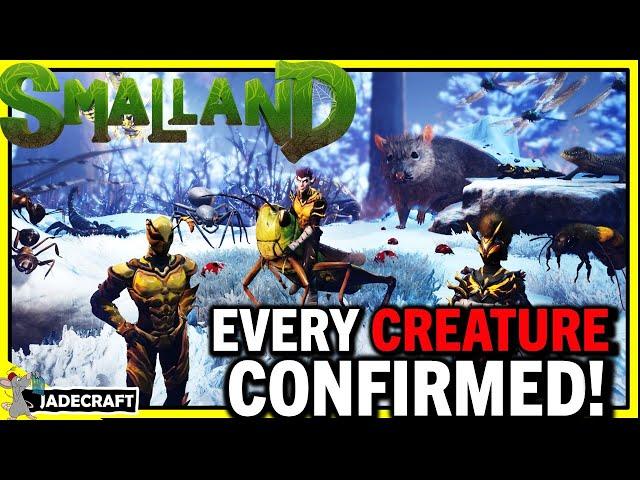 SMALLAND - NEW CREATURES REVEALED! Every Bug, Bird And More - What Ones We Can Tame And Ride!