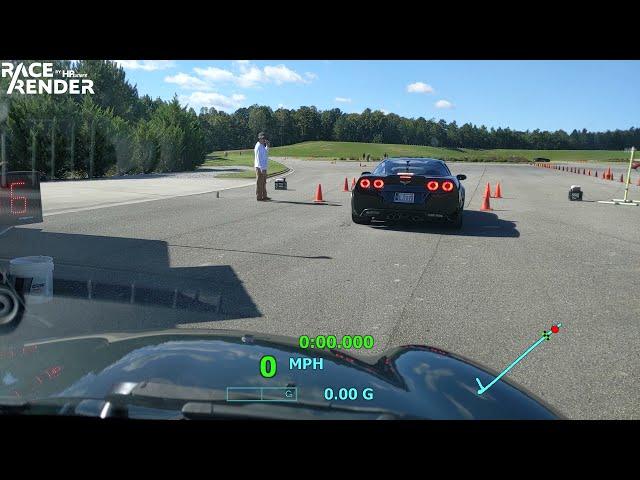 Corvette Z06 crash   autox 20211016