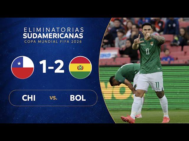 CHILE vs. BOLIVIA [1-2] | RESUMEN | ELIMINATORIAS SUDAMERICANAS | FECHA 8