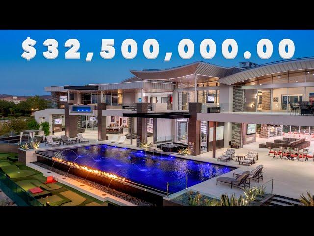 The Most Expensive Modern Mega Mansion in Las Vegas!