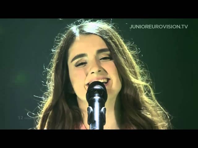 Anna Trincher - Pochny z sebe (Ukraine) LIVE Junior Eurovision Song Contest 2015