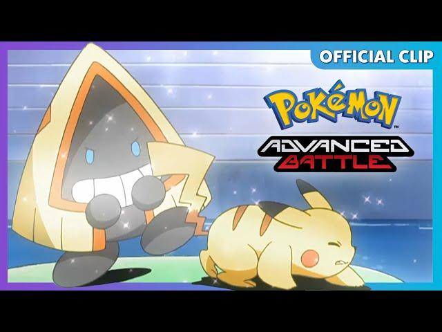 Snorunt & Pikachu Double Battle! | Pokémon: Advanced Battle | Official Clip