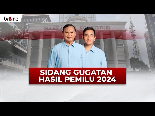 Sidang Gugatan Hasil Pemilu 2024 MK: Balasan Gugatan Tim 02 | tvOne