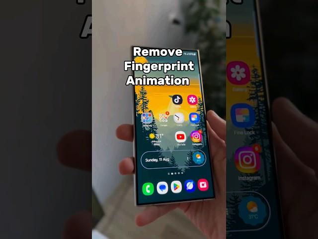 Remove Fingerprint Animation On Samsung