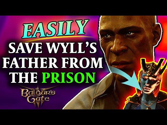 How to EASILY Save Wyll's Father from Underwater Prison in Baldur's Gate 3 (with Mizora)