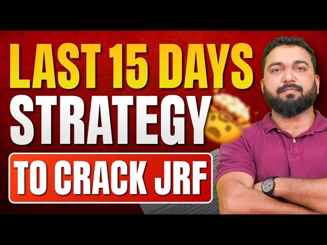 Crack UGC NET/JRF in 15 Days | Proven Strategy for Guaranteed Success 