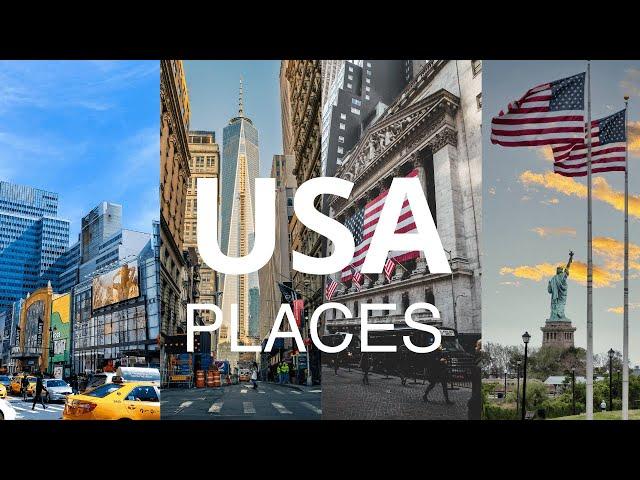 50 Best Places to Visit in the USA - Travel Video