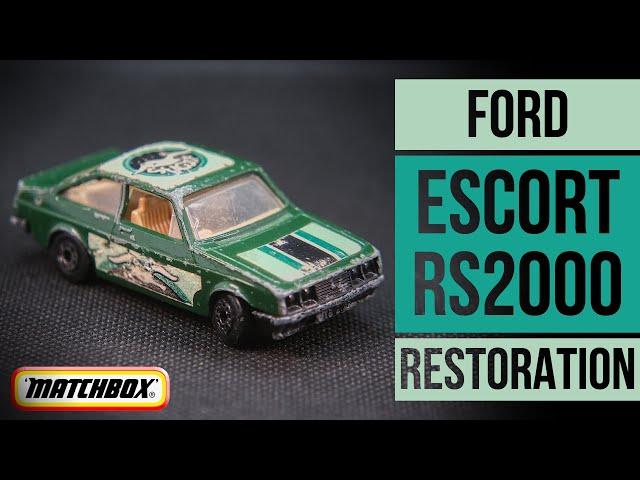 MATCHBOX restoration: 9F Ford Escort RS2000