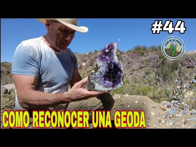 ES UNA GEODA O UNA PIEDRA COMÚN? Aprendé a reconocer cristales y minerales con Hijo de la Pacha. #44