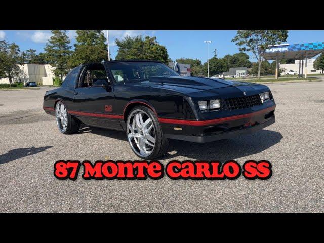 CRUISING IN MY DADS 87 MONTE CARLO SS | @87SSBOI |