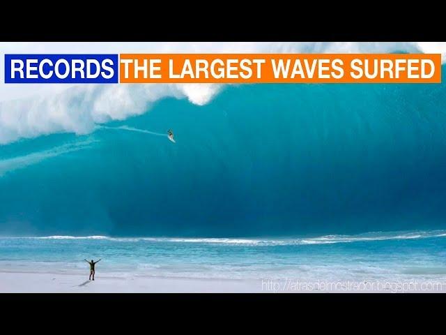 BIGGEST WAVES EVER SURFED IN HISTORY | LAS OLAS MÁS GRANDES JAMÁS SURFEADAS