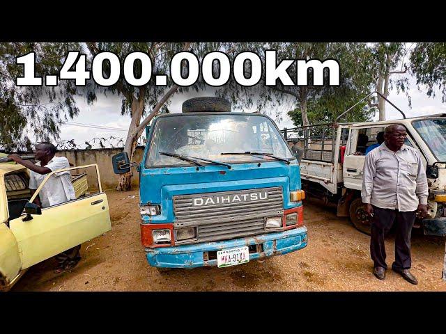 This old broken-down Daihatsu truck is still on Africa's roads