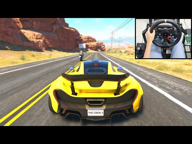 Las Vegas to Miami - The Crew 2 | Logitech g29 gameplay