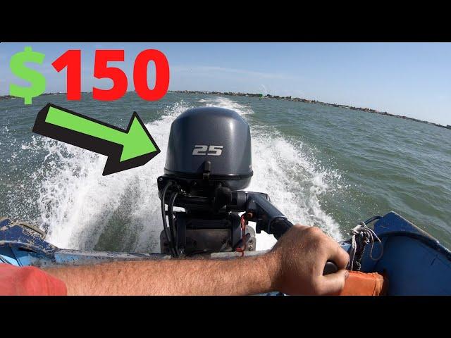 I Got A Crazy Deal On A Yamaha 25hp Outboard