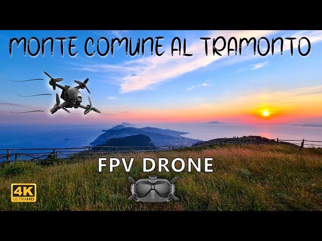 MONTE COMUNE AL TRAMONTO, VIDEO DRONE UHD 4K-60