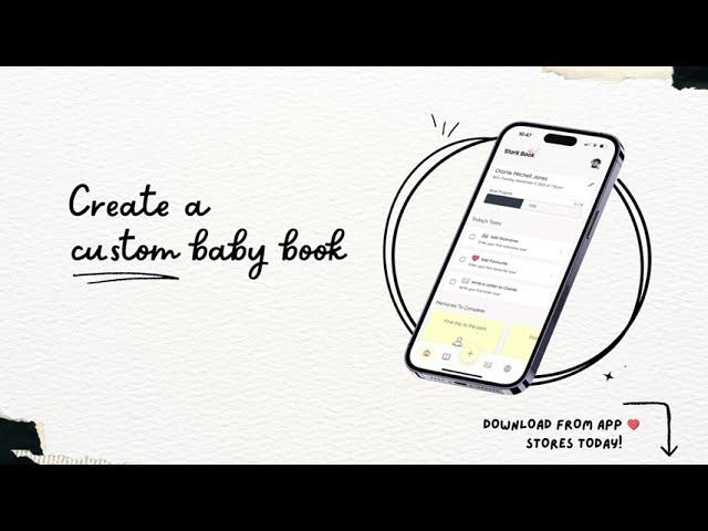 Stork Book - Create Custom Baby Books