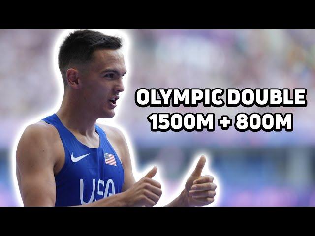 Hobbs Kessler On IMPRESSIVE Olympic 1500m, 800m Double At Paris 2024