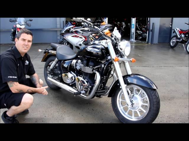 Trooper Lu's Motorcycles Triumph America review