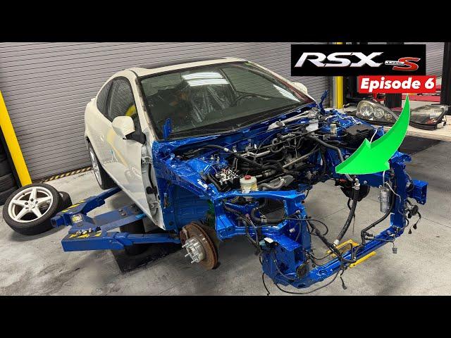 2006 Acura RSX Type-S DC5 Build: Full Color Change with OEM Vibes // Painting Engine Bay Guide - EP6