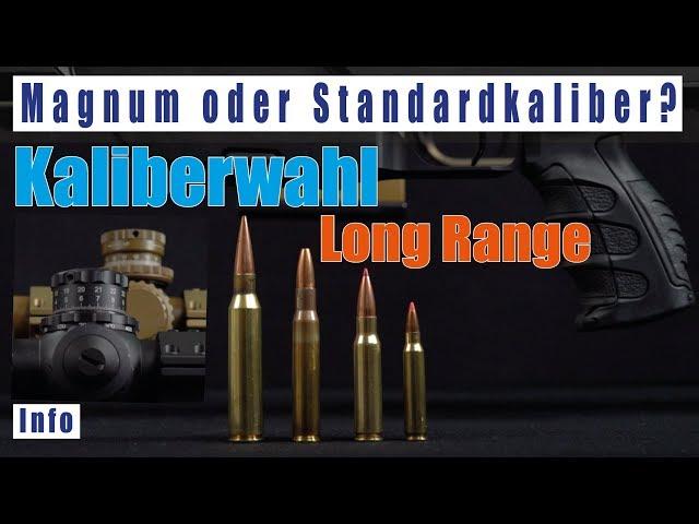 Long Range Kaliberwahl Magnum oder Standard? .338 oder .308 oder 6.5 Creedmoor und andere? deutsch