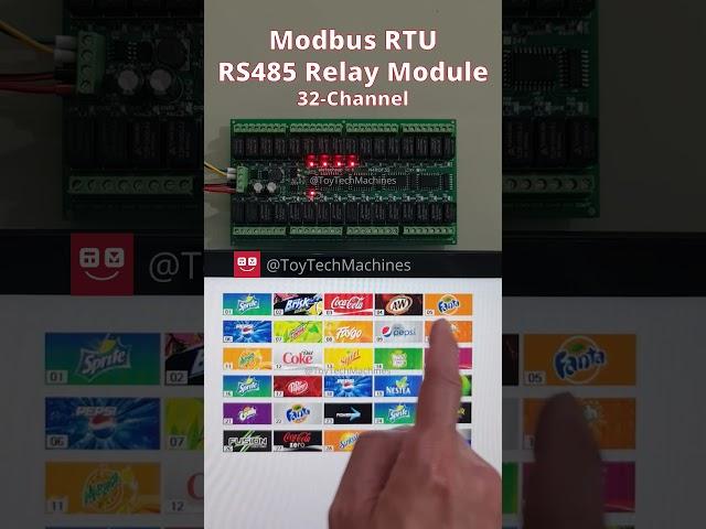 Modbus RTU RS485 Relay Module