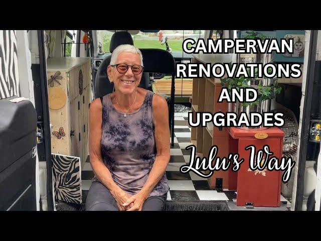 CAMPERVAN UPCOMING RENOVATIONS AND UPGRADES: NEW ELECTRICAL SYSTEM, NEW FLOORING!!