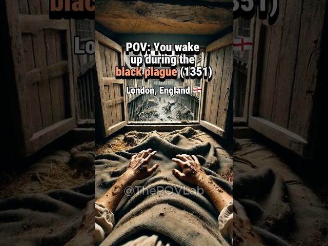 POV: You wake up during the black plague (1351). #ai #pov #history #blackplague #london #england