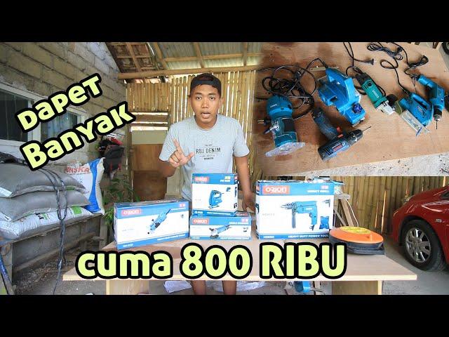 Borong Alat Tukang Murah | Orion Jigsaw trimer bor grinda | unboxing