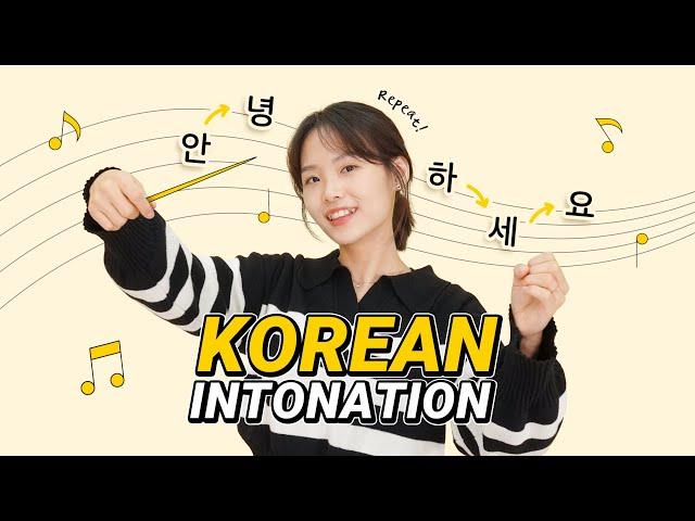 Korean intonation: How to sound more like a native