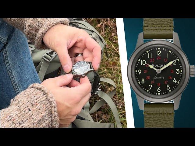 Bulova’s Nearly PERFECT Field Watch: Heritage HACK