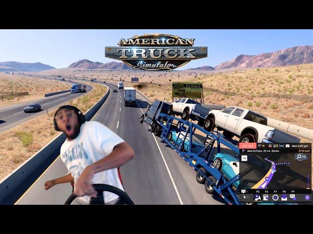 I FORGOT HOW FUN THIS GAME IS lmaooo | American Truck Simulator Multiplayer