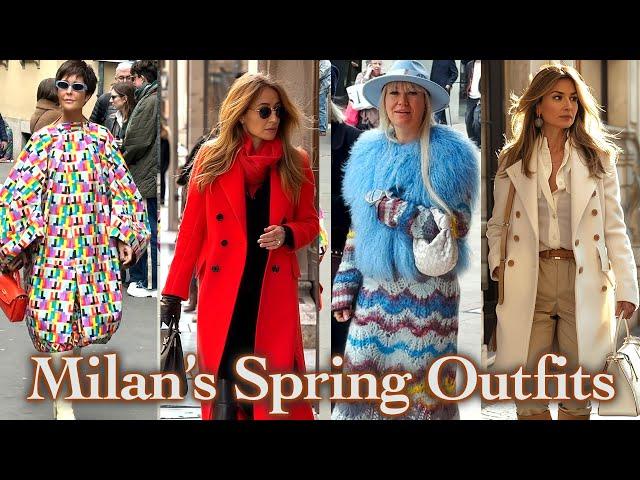 Milan Street Style. Spring 2024 Most Wearable Fashion Trends & Stylish Outfits. How to dress stylish