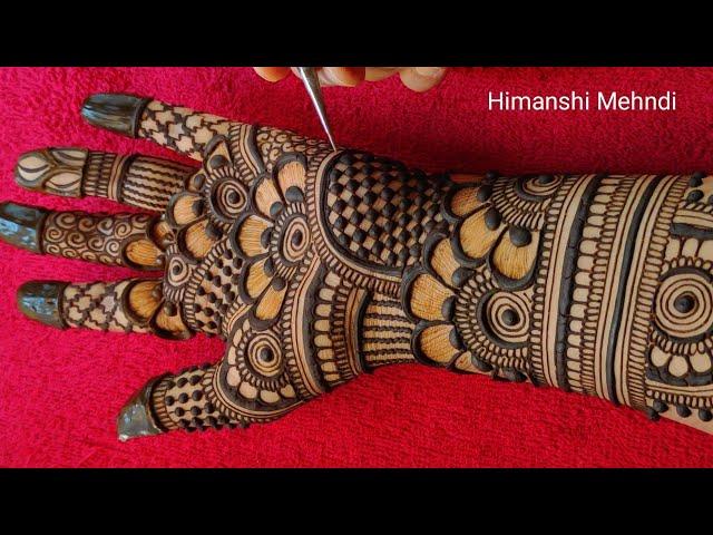 Diwali 24 special mehndi designs full hand | mehandi ka design | mehndi design simple |mehndi design