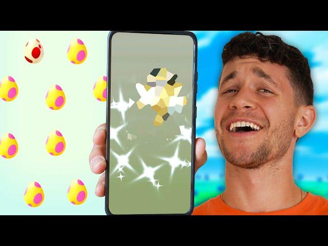 I Hatched Pokémon GO’s BEST Eggs until a Shiny