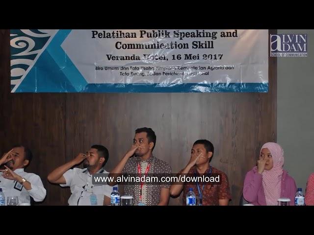 Public Speaking Learning - Alvin Adam School of Communication