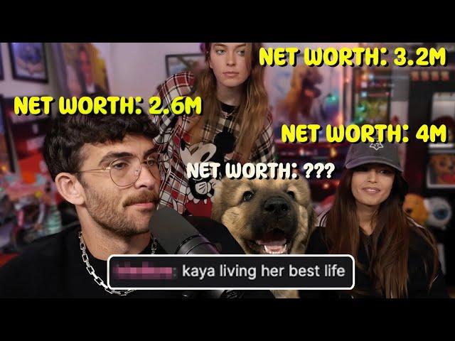 Valkyrae, QTCinderella & Hasan talk about who's richer in the room