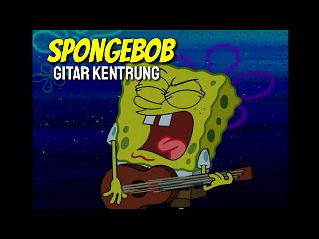 Spongebob gitar kentrung, spongebob gitar punk rock ( spongebob gitar keroncong )