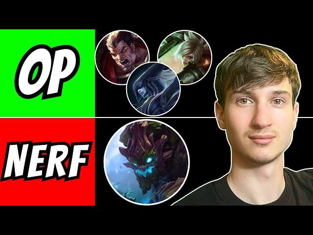 Wild Rift TIER LIST Patch 5.2