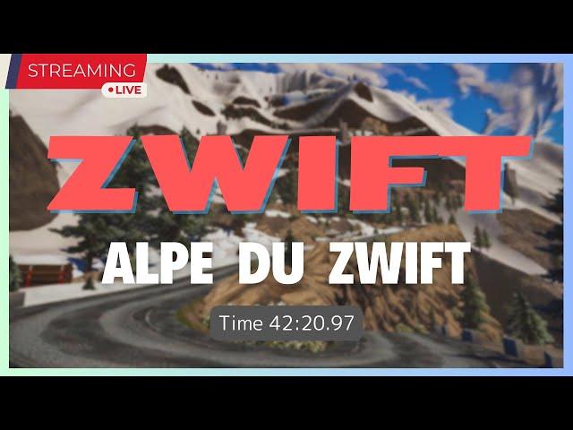 Zwift 2024/11/27 Alpe du Zwift 42:20