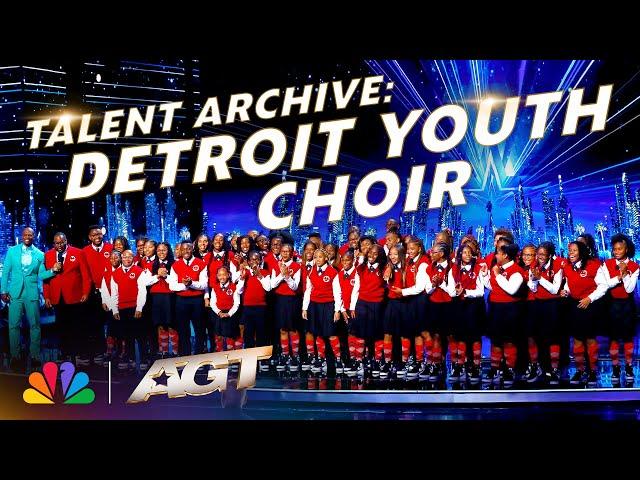 From the AGT Archives: Terry's Heartfelt Golden Buzzer for Detroit Youth Choir | AGT | NBC