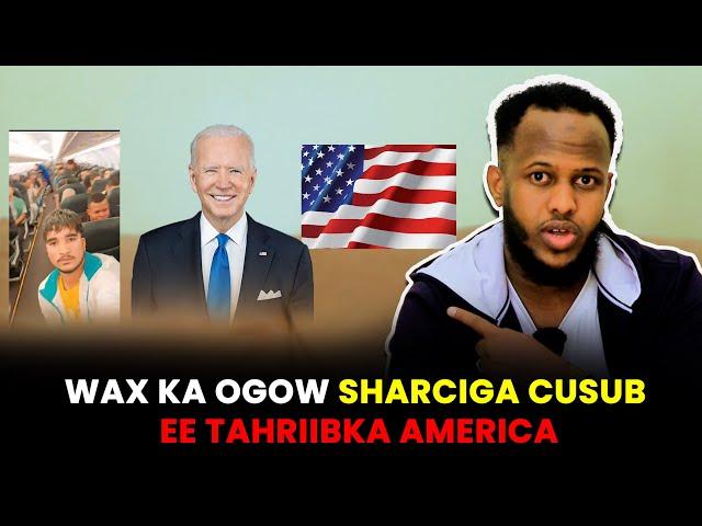 WAX KA OGOW SHARCIGA CUSUB EE TAHRIIBKA IYO HADALKA KA SO YERAY MADAXWEYNE JOE BIDEN