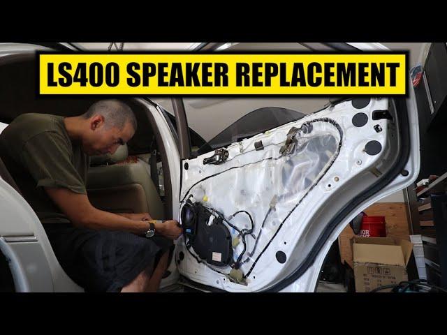 LS400 Speaker Replacement How To