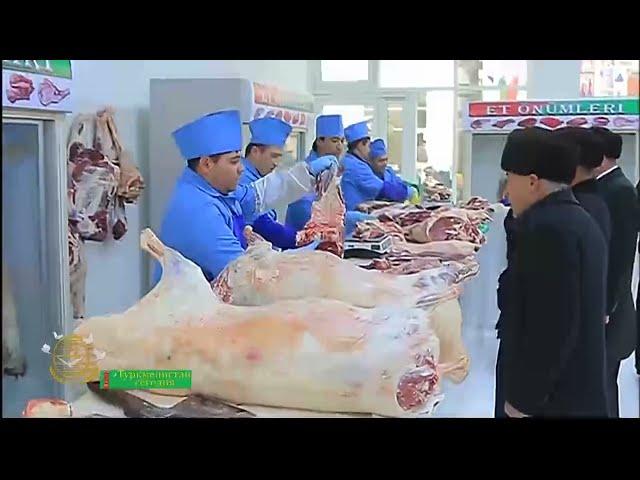В городе Туркменабад - Чарджоу открыли новый рынок